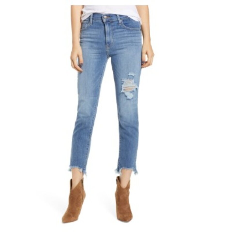 Levi's 724 High Rise Straight Crop Jean